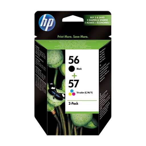 [167330] CARTUCHO HP 56+57 COLOR PACK 2UDS