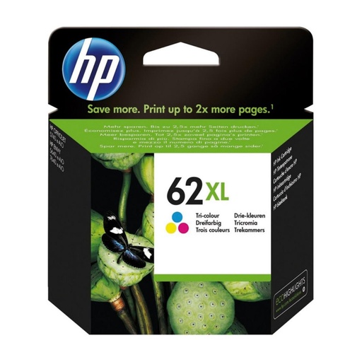 [166077] CARTUCHO HP 62XL 3COLORES