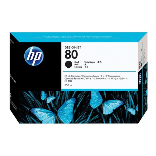 [165473] CARTUCHO HP 80 C4871A NEGRO