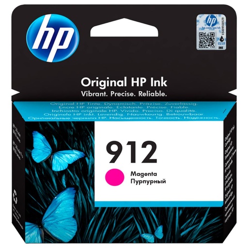 [165143] CARTUCHO HP 912 3JA78AE MAGENTA