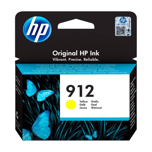 [165141] CARTUCHO HP 912 3JA79AE AMARILLO
