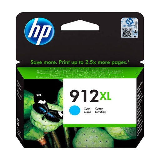 [165146] CARTUCHO HP 912XL 3YL81AE CYAN