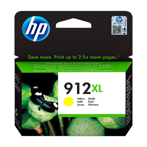 [165145] CARTUCHO HP 912XL 3YL83AE AMARILLO