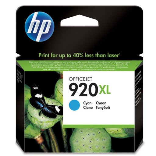 [167557] CARTUCHO HP 920XL CD972AE CYAN