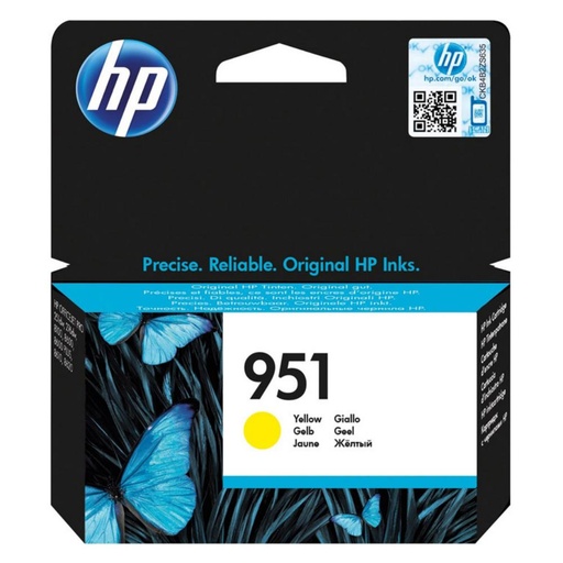 [165871] CARTUCHO HP 951 CN052AE AMARILLO
