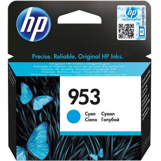 [165875] CARTUCHO HP 953 F6U12AE CIAN