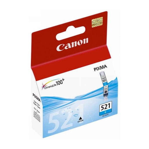 [167352] CARTUCHO INKJET CANON 521 CYAN
