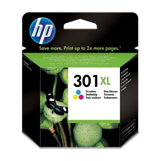 [167218] CARTUCHO INKJET HP 301 XL TRIC