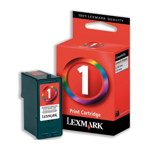 [167406] CARTUCHO LEXMARK 1 COLOR *