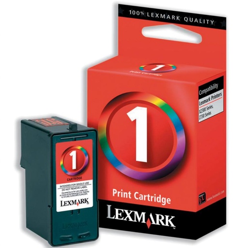 [167406] CARTUCHO LEXMARK 1 COLOR *