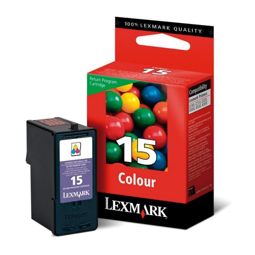 [167409] CARTUCHO LEXMARK 15 18C2110E COLOR *