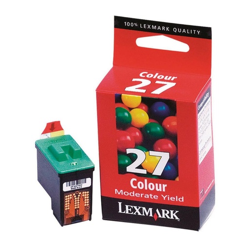[169033] CARTUCHO LEXMARK 27 10NX227E COLOR *
