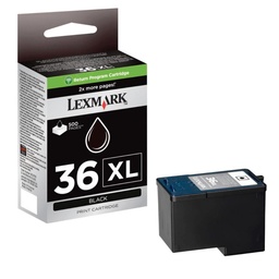 CARTUCHO LEXMARK 36XL 18C2170E NEGRO*