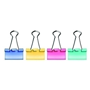 [825608] PINZAS DE PALA ABATIBLES 32MM COLORES SURTIDOS 12 UNIDADES