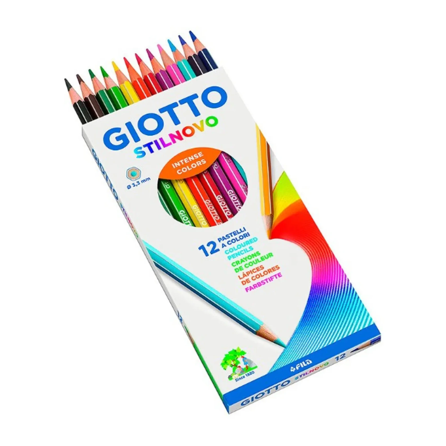 [700051] LÁPICES GIOTTO COLORS 3.0 ESTUCHE 12 COLORES