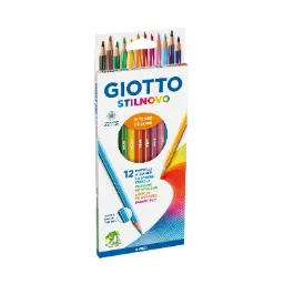 LÁPICES DE COLORES GIOTTO STILNOVO 12 COLORES