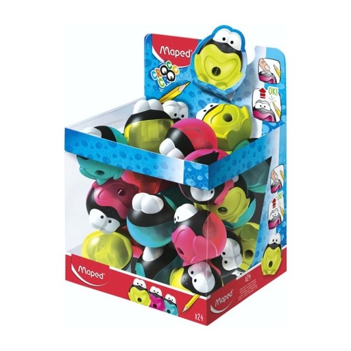 [649154] SACAPUNTAS CON DEPÓSITO MAPED CROC CROC SIGNAL