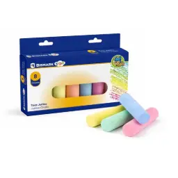 TIZA DE COLORES JUMBO 8 UDS