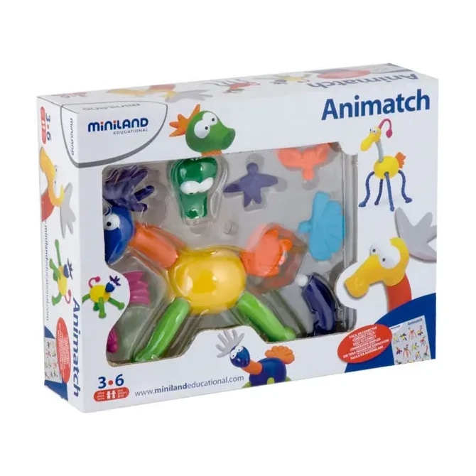[825500] JUEGO DE CONSTRUCCIÓN ANIMATCH 31 PIEZAS
