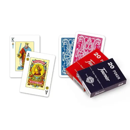 [911153] BARAJA ESPAÑOLA FOURNIER Nº 1 – 50 CARTAS EN ESTUCHE DE CARTON