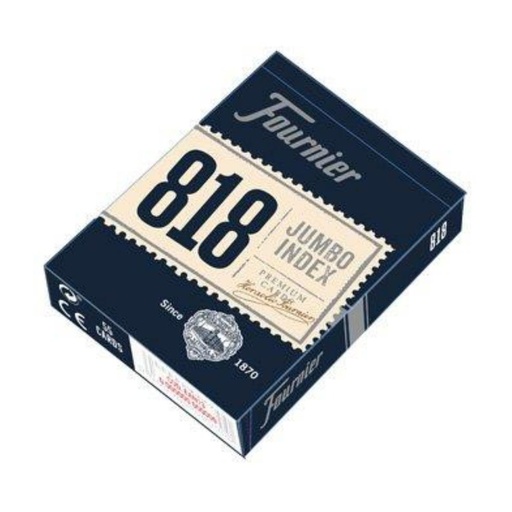 [911156] BARAJA NAIPES INGLÉS NÚMEROS GRANDES (POKER 54 CARTAS, ESTUCHE)