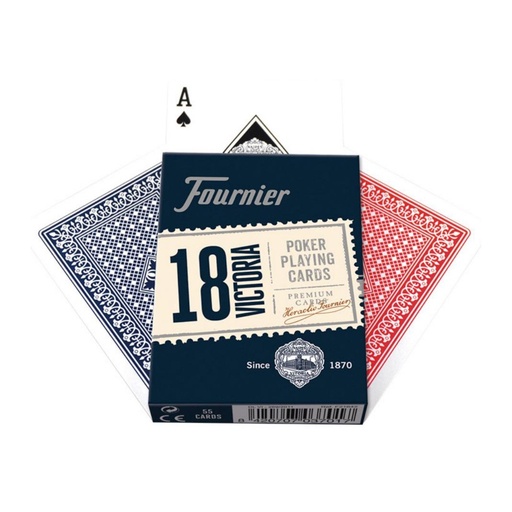 [749423] BARAJA NAIPES PÓKER INGLÉS 18-55 (54 CARTAS, ESTUCHE)