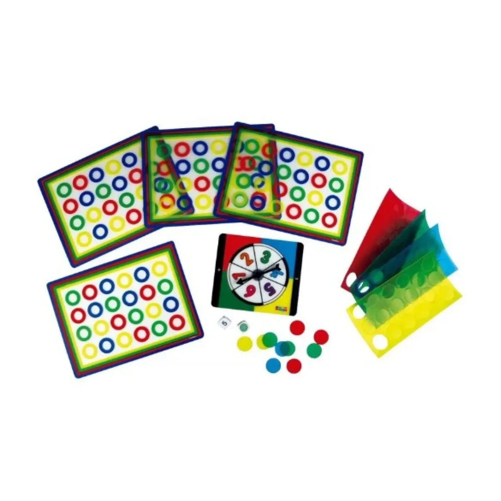 [825728] COLORÍN TRANSLÚCIDO JUEGO DE CUENTAS Y TABLEROS HENBEA