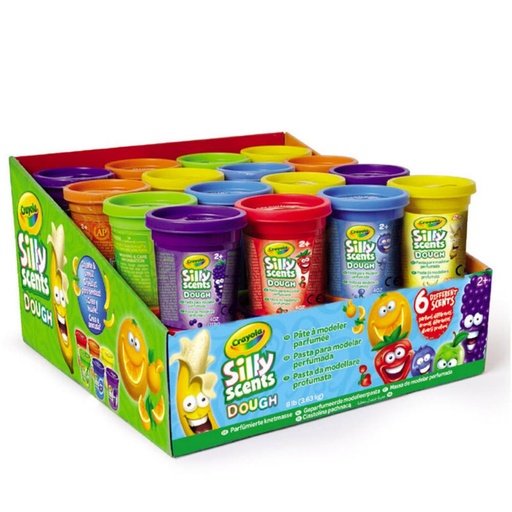 [862969] CRAYOLA PLASTILINA PERFUMADA LOS OLOROSOS SET 4 BOTES 113G