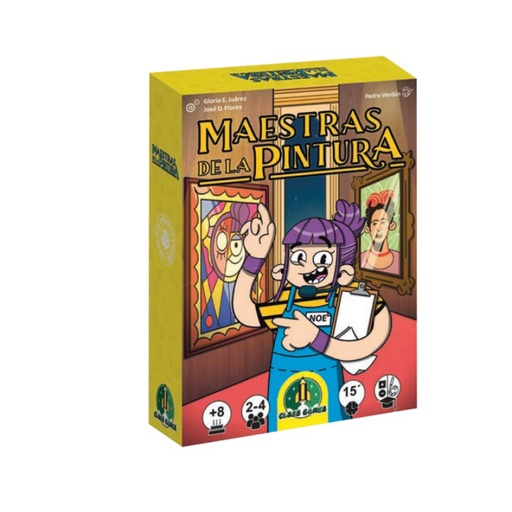 [670522] JUEGO DE MESA MAESTRAS DE LA PINTURA EDUCATIVO FALOMIR