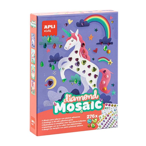 [710260] JUEGO APLI MOSAICO DIAMANTE INFANTIL