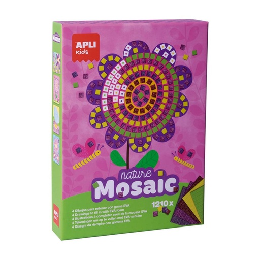 [710268] JUEGO APLI MOSAICO GOMA EVA PRIMAVERA  INFANTIL