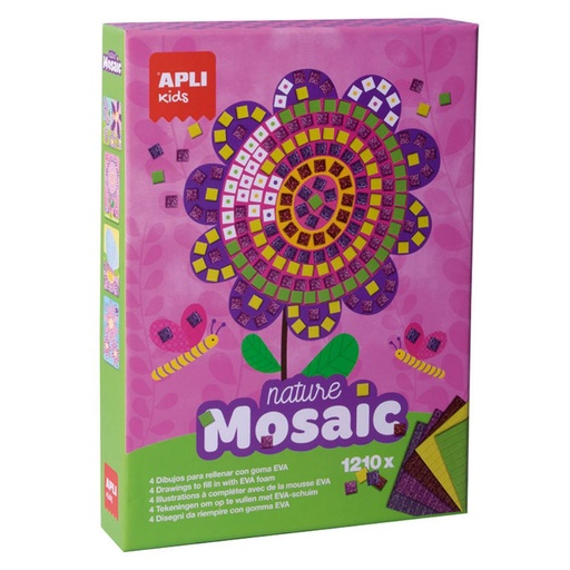 [710268] JUEGO APLI MOSAICO GOMA EVA PRIMAVERA  INFANTIL