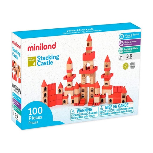 [722458] JUEGO EDUCATIVO CONSTRUCCIÓN STACKING CASTLE