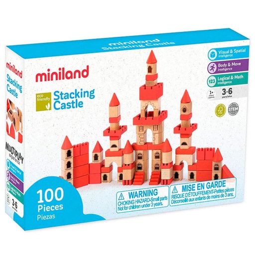 [722458] JUEGO EDUCATIVO CONSTRUCCIÓN STACKING CASTLE