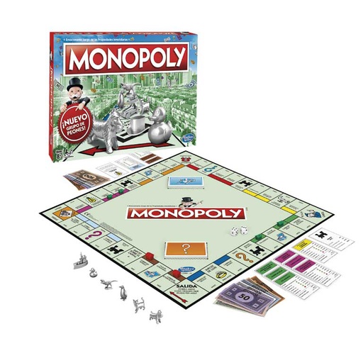 [863218] JUEGO HASBRO MONOPOLY MADRID