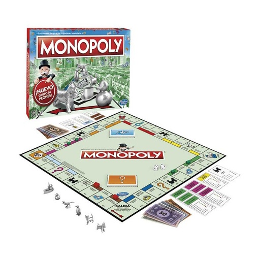 [863218] JUEGO HASBRO MONOPOLY MADRID