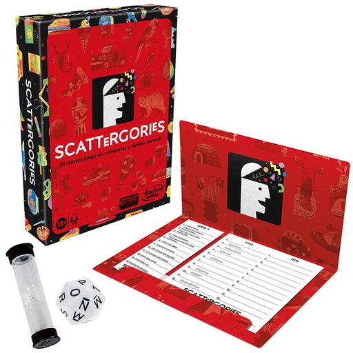 [863215] JUEGO HASBRO SCATTERGORIES