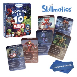 JUEGO DE CARTAS LUDILO ADIVINA EN 10 MARVEL