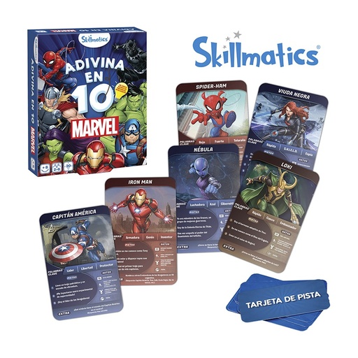 [710522] JUEGO DE CARTAS LUDILO ADIVINA EN 10 MARVEL