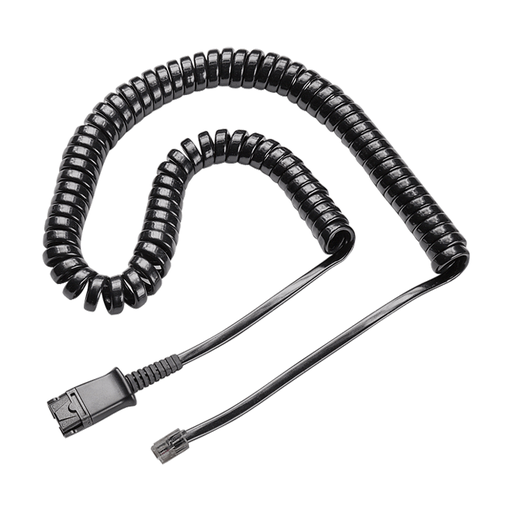[120494] CABLE PLANTRONICS RJ11 A QD MODELO U10 3 METROS NEGRO