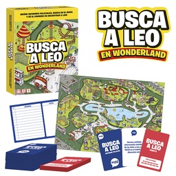 JUEGO DE DEDUCCIÓN LUDILO BUSCA A LEO EN WONDERLAND