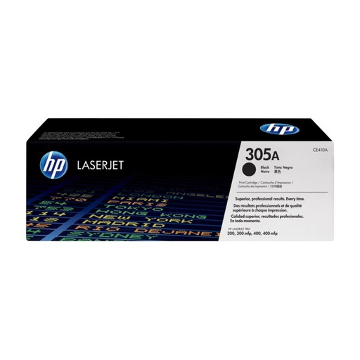 [166314] HP COLOR LASERJET PRO 300/400 TONER NEGRO 305A. PAGINAS 2.200