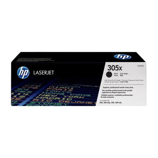 [166102] HP COLOR LASERJET PRO 300/400 TONER NEGRO 305X. PAGINAS 4.000