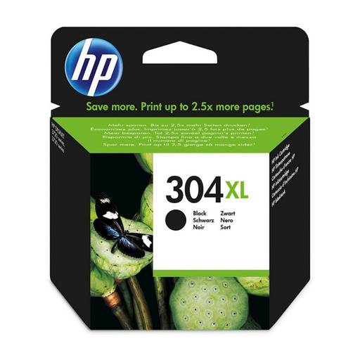 [165889] HP DESKJET 3720 / ENVY 5030 CARTUCHO HP Nº304XL NEGRO