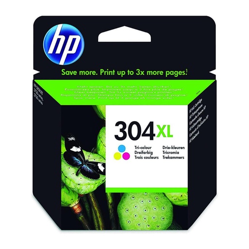 [165890] HP DESKJET 3720 / ENVY 5030 CARTUCHO HP Nº304XL TRI-COLOR