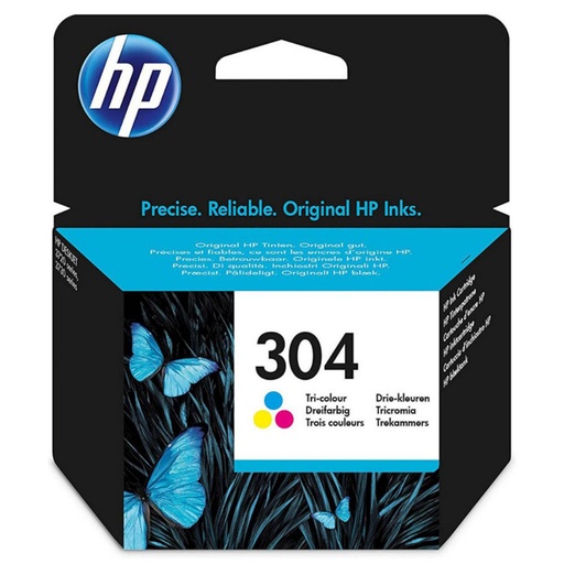 [165888] HP DESKJET 3720/ ENVY 5030 CARTUCHO Nº304 TRI-COLOR
