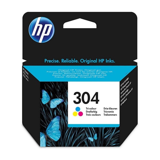 [165888] HP DESKJET 3720/ ENVY 5030 CARTUCHO Nº304 TRI-COLOR