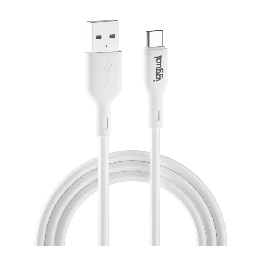 [800151] CABLE USB-A A USB-C DE 1 METRO BLANCO