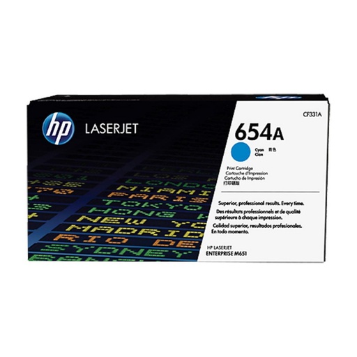 [165848] HP LASERJET 654A TONER CIAN