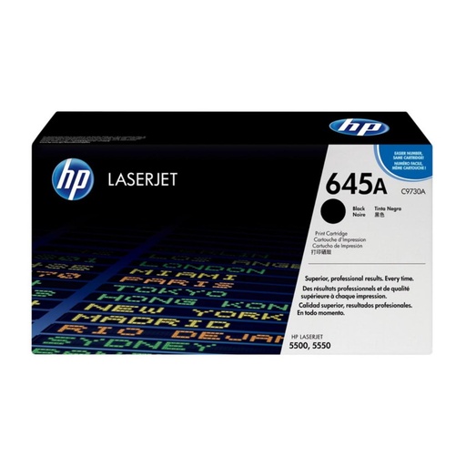 [169477] HP LASERJET COLOR 5500/5550 TONER NEGRO, 13.000 PAGINAS